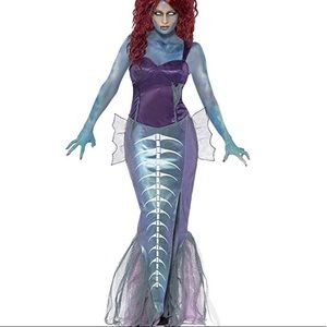Zombie mermaid women’s Halloween costume small